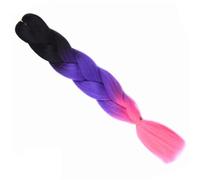 Capelli Sintetici Ombre Intrecciati Da 24 Pollici Capelli Sintetici Ombre Per Donne Capelli Biondi Castano Dorato Colorati