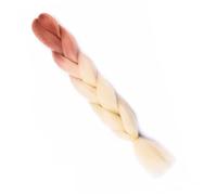 Capelli Sintetici Ombre Intrecciati Da 24 Pollici Capelli Sintetici Ombre Per Donne Capelli Biondi Castano Dorato Colorati