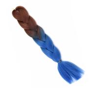 Capelli Sintetici Ombre Intrecciati Da 24 Pollici Capelli Sintetici Ombre Per Donne Capelli Biondi Castano Dorato Colorati
