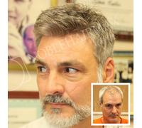 Capelli sostituzione capelli sistema pizzo parrucchino uomini parrucca capelli