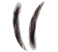 Capelli umani finte sopracciglia - Leggero 1 paio Brows di capelli veri | Falsi riutilizzabili sopracciglia in pizzo, estensioni sopracciglia traspiranti per il trucco di vacanza