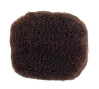 Capelli veri afro dreadlock di castano scuro 12, Twist appropriato afro crespo capelli umani crespi, per stili afro e colpi di scena