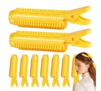 Capelli volumizzanti, piccole radici, radice dei capelli per volume, bigodini volumizzanti naturali, strumenti per lo styling dei capelli istantanei