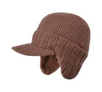 Capello Uomo Invernali, Cappello Invernale Termico con Paraorecchie per Sport Esterni e attività Fredde