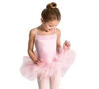 Capezio 11307c - tutù con Volant, Donna, Abito Tutu con Volant, 11307C-PNKL, Rosa, M