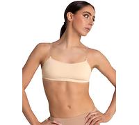 Capezio 3564 - Canottiera da Donna con Reggiseno, Donna, 3564-NUDL, Nude, L