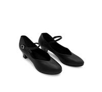 Capezio 550 Jr. Footlight, scarpe da ballo, Nero (Nero ), 35