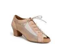 Capezio Beatrice 1.5" Ballroom Shoe, Donna, Chai, 6.5