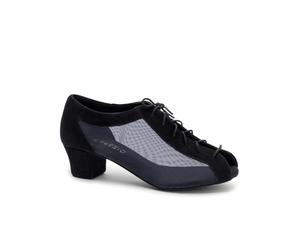 Capezio Beatrice Ballroom Shoe, 1,5", Nero, 10 m