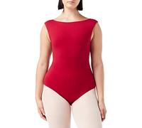 Capezio Classic Boat Neck Camisole Leotard, Collezione Enb 126, Granato, M