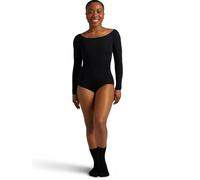 Capezio - Body da donna a maniche lunghe, nero, X-Large