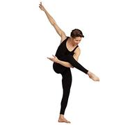 Capezio Ca1Ev 126 Classic Uomo Tank Unitard Cotone Lycra - Nero, XL