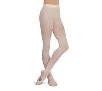 Capezio Calze da donna ultra morbide in maglia con cintura, Rosa danza, Large