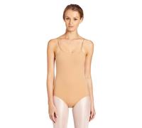 Capezio Camisole Leotard With Adjustable Straps, Body Donna, Light Suntan, M