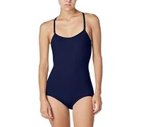 Capezio Camisole Leotard with Adjustable Straps Body, Navy, XL Donna