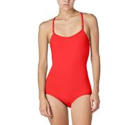 Capezio Camisole Leotard With Adjustable Straps, Body Donna, Red, M