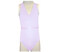 Capezio Canottiera Leotard w/Belt - Girls, Lavanda, Large