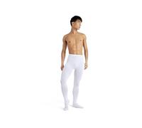 Capezio Stretto da Uomo Collant, Bianco Tinto, XXL (Pacco da 3) 126 cm