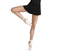 Capezio Curved Pull-On Skirt Gonna Bambina, Black, M Donna
