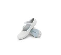 Capezio Daisy Ballet Shoe, Ballerine Donna, Bianco, 38 EU Larga