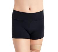 Capezio Donne TB242W - Pantaloncini da Ragazzo Pieghevoli, Taglia L, Colore: Nero