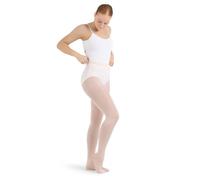 Capezio Hold & Stretch Footed Tight Stretto con Piedi, Rosa Danza, XXL Donna