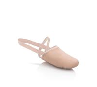 Capezio LEATHER PIROUETTE II Unisex adulti Scarpa ,Beige (Nude) ,X-Small