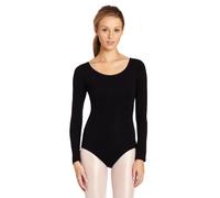 Capezio Long Sleeve Leotard Body, Black, S Donna