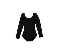 Capezio Long Sleeve Leotard, Body Donna, Black, XL