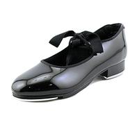 Capezio N625 Jr. Tyette Tap Shoe Donna, Vernice Nera, 35 EU