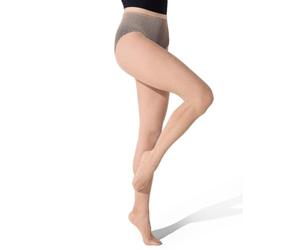 Capezio Professional Fishnet Seamless Tight Calze a rete senza cuciture Donna (Pacco da 1)
