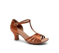 Capezio Sara 2" Ballroom Shoe, Cinnamon, 9,5 W