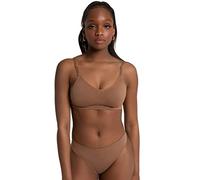Capezio Seamless Clear Back Bra, Reggiseno Donna, Mocha, M