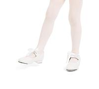 Capezio Shuffle Tap Shoe - Child, 10 N, colore: Bianco