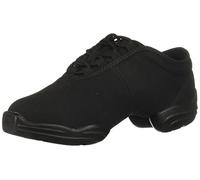 Capezio Sneaker da Ballo da Donna in Tela, Nero, 34.5 EU
