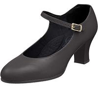 Capezio Student Footlight, Scarpe da Ballo Donna, Nero, 39 EU Larga