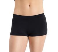Capezio Team Basic Pantaloncini da Donna a Taglio Corto da Ragazzo, Vita Bassa, Nero, S