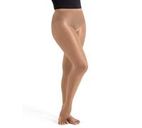Capezio Ultra Shimmery Strirrup Tight Stretto, Beige, L Donna