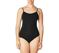 Capezio V-Neck Camisole Leotard con Scollo a V, Nero, S Donna