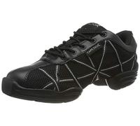 Capezio Web Dansneaker, Scarpe da Ballo Professionali per Molte Discipline, Scarpe Traspiranti per spettacoli di Danza e Pratica, comode Scarpe da Ginnastica da Donna, Colore Argento Riflettente,