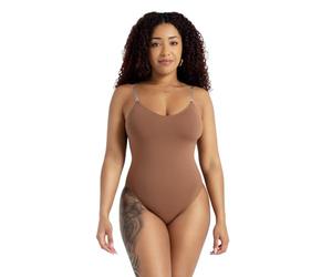 Capezio Women's Adjustable Camisole Leotard with Clear Transition Straps - Perfect Fit for Dance and Gymnastics, Scoop Front Design, Jazz Leg Line