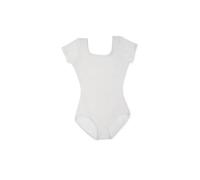 Capezio Womens Classic Short Sleeve Leotard (CC400) -White -M