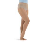 Capezio Womens Hold & Stretch Footed Tight (N14) -CARAMEL -S