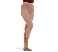 Capezio Womens Hold & Stretch Footless Tight (N140) -LIGHT SUNT -S