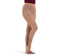 Capezio Womens Hold & Stretch Footless Tight (N140) -SUNTAN -L