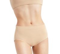 Capezio Women's Team Basics Brief, Nude, Extra Small