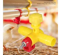 Capezzoli per acqua di pollo, acqua per pollame 10 pz automatico di irrigazione pollo acqua distributore di acqua per pollo pollo anatra