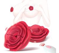 Capezzolo Giocattoli Capezzolo Morsetti Vibratore - SM Giocattoli per Adulti Donne Giocattoli del Sesso Stimolatore con 10 Modalità di Vibrazione, Vibratore Regolabile Giocattolo per le Donne Coppie