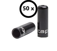 Capgo Set 50 Pezzi Terminali Guaina Cambio OL 4 mm Nero