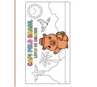 Capi Across Brazil! | Capi pelo Brasil: A Coloring Book for Kids | Livro de Colorir para crianças